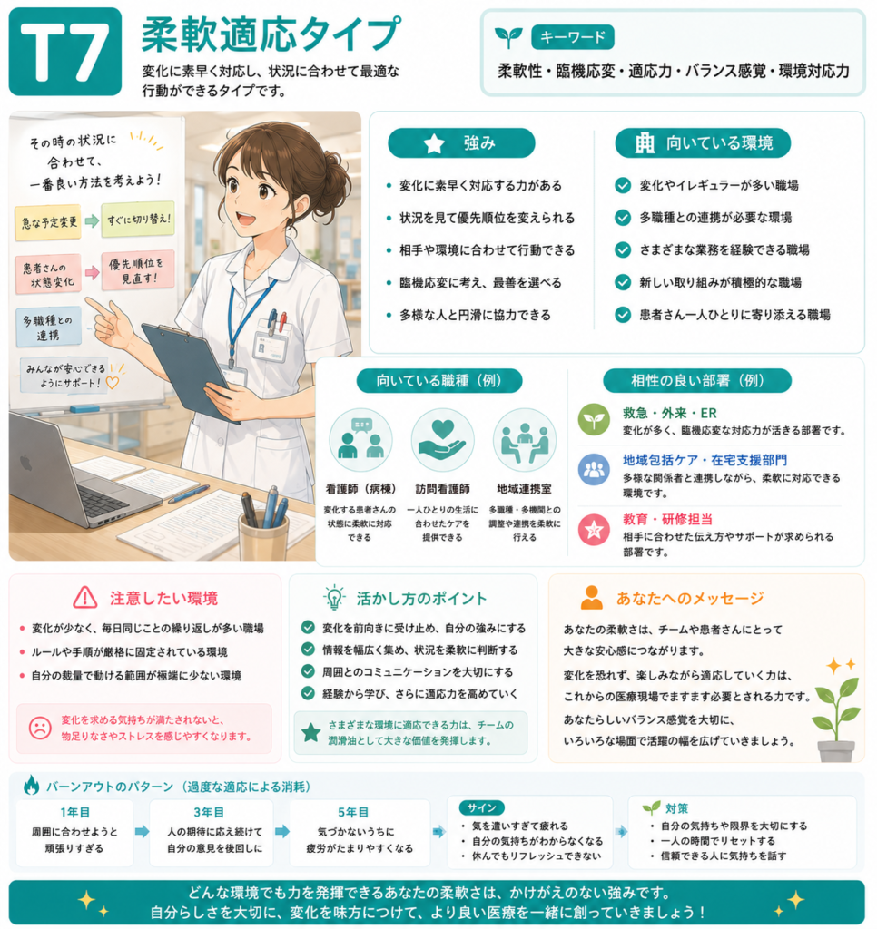 T7 柔軟適応タイプ